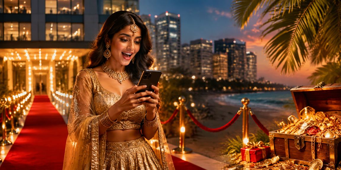 Mobile casino gameplay on Indian device